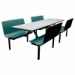 102" Contour Industrial Restaurant Bench - Ylp-Hcneb201