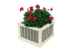 26-inch Square Outdoor Planter Box - Expanded Metal Mesh - Pp-202Lp9