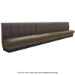 3-Channel Back Upholstered Banquette Seating