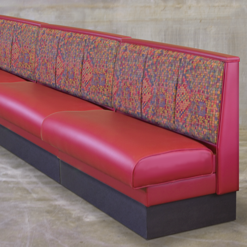 3 Channel, Standard Seat - Banquette - Priced Per Foot - LIFETIME WARRANTY!