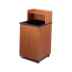 35 Gallon Waste Receptacle Square Drop Top