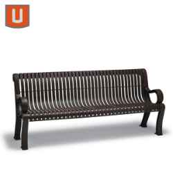 6 Outdoor Bench with Arms 