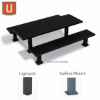 7 Table w/ Benches 