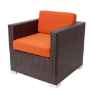 Cushion Set For Aruba Armchair 4" Seat Cushion with Wedge Back Design - Sunbrella? Canvas