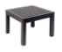 Stone Harbor End Table Aluminum - Powder Coated Black or Soft Gray