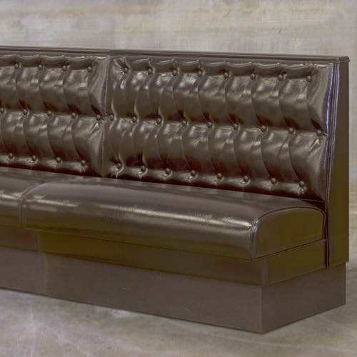 Button Tufted, Standard Seat - Banquette - Priced Per Foot - LIFETIME WARRANTY!
