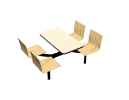 Cebra 4-Seat Island Unit (Legacy Seats) 