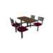 Cebra 4-Seat Wall Unit (Quest Seats) - Ylp-C-Llaw4-Tseuq