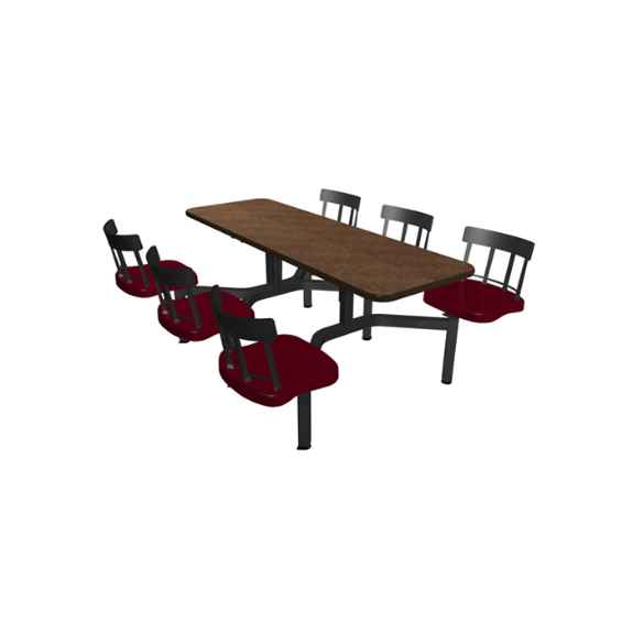 Cebra 6-Seat Island Unit (Country Seats)