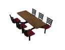 Cebra 6-Seat Island Unit (Encore Seats) 