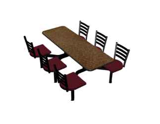 Cebra 6-Seat Island Unit (Encore Seats) 