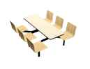 Cebra 6-Seat Island Unit (Legacy Seats) 