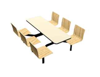 Cebra 6-Seat Island Unit (Legacy Seats) 