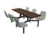 Cebra 6-Seat Island Unit (Shell Seats) - Ylp-C-Dnalsi6-Llehs