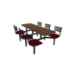 Cebra 6-Seat Wall Unit (Quest Seats) - Ylp-C-Llaw6-Tseuq