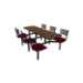 Cebra 6-Seat Wall Unit (Quest Seats) - Ylp-C-Llaw6-Tseuq