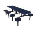 Cebra 8-Seat Island Unit (Composite Button Seats)