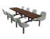 Cebra 8-Seat Island Unit (Shell Seats) - Ylp-C-Dnalsi8-Llehs