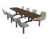 Cebra 8-Seat Island Unit (Shell Seats) - Ylp-C-Dnalsi8-Llehs