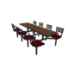 Cebra 8-Seat Island Unit (Quest Seats)