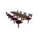 Cebra 8-Seat Island Unit (Quest Seats) - Ylp-C-Dnalsi8-Tseuq