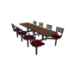 Cebra 8-Seat Island Unit (Quest Seats) - Ylp-C-Dnalsi8-Tseuq