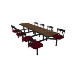 Cebra 8-Seat Wall Unit (Country Seats)