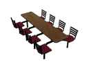 Cebra 8-Seat Wall Unit (Encore Seats) 