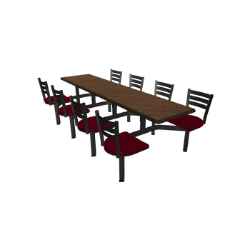 Cebra 8-Seat Wall Unit (Quest Seats)