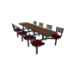 Cebra 8-Seat Wall Unit (Quest Seats) - Ylp-C-Llaw8-Tseuq