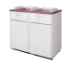 Double 35 Gallon Waste Receptacle