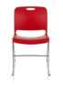 Handle Back Sled Base Chair 
