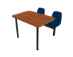 Jupiter 2-Seat ADA Unit (Shell Seats)