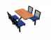 Jupiter 4-Seat Rectangular Unit (Latitude Seats) - Ylp-J-Tcer4-Edutital