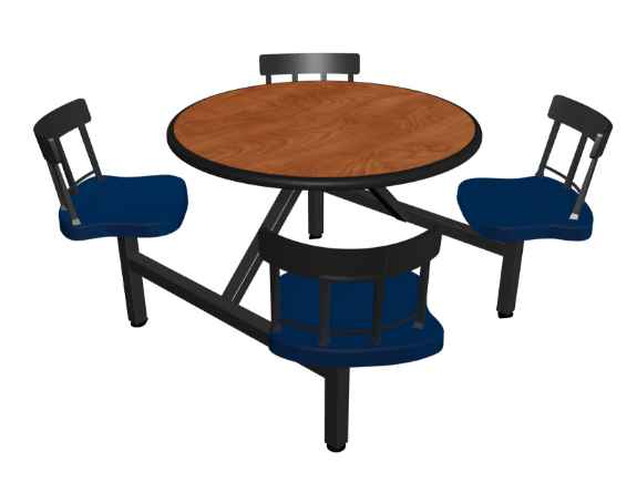 Jupiter 4-Seat Round Unit (Country Seats)
