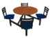 Jupiter 4-Seat Round Unit (Quest Seats) - Ylp-J-Dnuor4-Tseuq