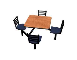 Jupiter 4-Seat Square Unit (Encore Seats) 