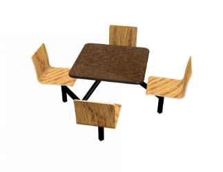 Jupiter 4-Seat Square Unit (Legacy Seats) 