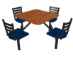 Jupiter 4-Seat Square Unit (Quest Seats) - Ylp-J-Erauqs4-Tseuq