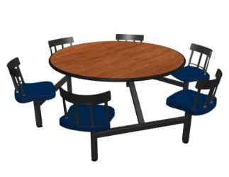 Jupiter 6-Seat Round Unit (Country Seats)