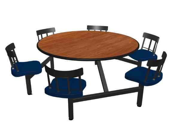Jupiter 6-Seat Round Unit (Country Seats)