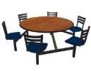 Jupiter 6-Seat Round Unit (Quest Seats)