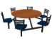 Jupiter 6-Seat Round Unit (Quest Seats) - Ylp-J-Dnuor6-Tseuq