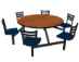 Jupiter 6-Seat Round Unit (Quest Seats) - Ylp-J-Dnuor6-Tseuq