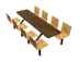 Jupiter 8-Seat Rectangular Unit (Legacy Seats) - Ylp-J-Tcer8-Ycagel