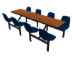 Jupiter 8-Seat Rectangular Unit (Shell Seats)