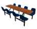 Jupiter 8-Seat Rectangular Unit (Shell Seats) - Ylp-J-Tcer8-Llehs
