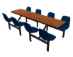 Jupiter 8-Seat Rectangular Unit (Shell Seats) - Ylp-J-Tcer8-Llehs