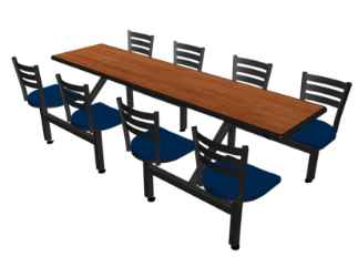 Jupiter 8-Seat Rectangular Unit (Quest Seats)