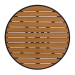 Longport Outdoor Round Table Top - Mfb-Hp